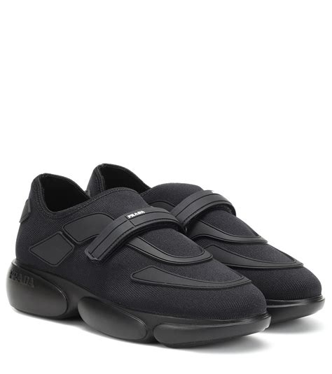 prada cloudbust black grey|prada black cloudbust sneakers.